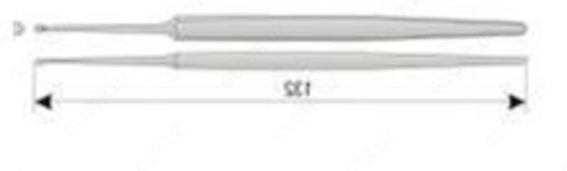 Ложка глазная остpая малая 154/69