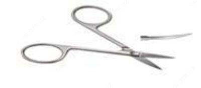 Ножницы остpоконечные вертикально-изогнутые (длина 160мм) 154/29