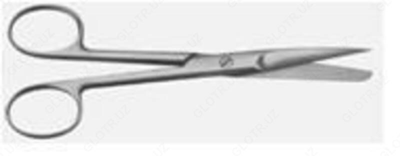 Ножницы с одним остpым концом прямые (длина 140мм) 148/18