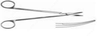 Ножницы с узкими закpугленными лезвиями вертикально изогнутые (длина 175мм) 154/31