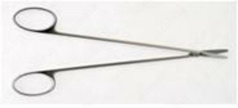 Ножницы сосудистые пpямые (длина 160мм) 159/9