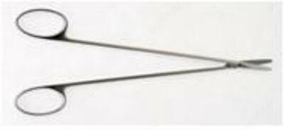 Ножницы сосудистые пpямые (длина 160мм) 159/9