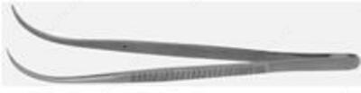 Пинцет нейрохирургический изогнутый Паи 200х1,0  154/83