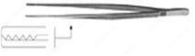 Пинцет сосудистый ПА 200х2,0  154/87