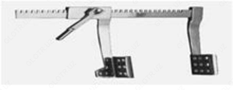 Ранорасширитель реечный для грудной полости с расходом зеркал от 0 до 209мм 135/2