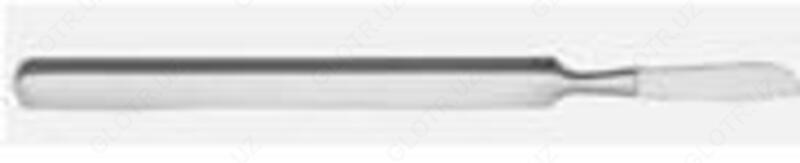 Скальпель глазной брюшистый средний Сб 140х30  154/108