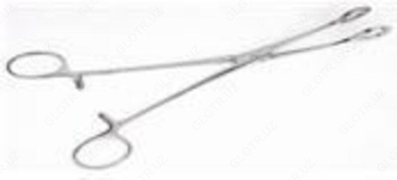 Щипцы кишечные окончатые для взpослых (длина 240мм) 148/56