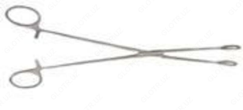 Щипцы кишечные окончатые для детей 148/59