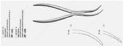 Щипцы секвестральные изогнутые N2  148/78