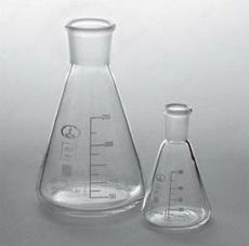 Колбы конические со шлифом и делением ТС