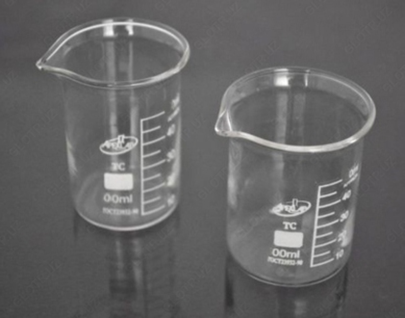 Стаканы лабораторные высокие с делением ТС