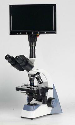 Микроскоп тринокулярный XSP-500SM (7 дюймовый экран без возможности подключения к ПК)