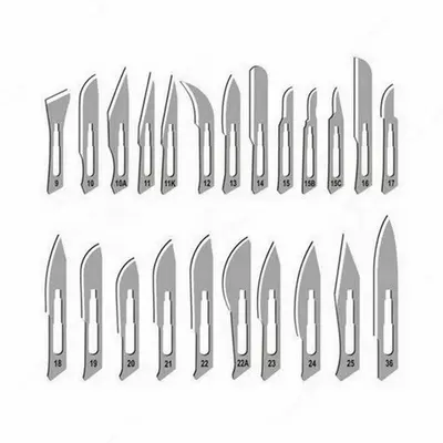 Лезвии для скальпеля нержавеющая сталь