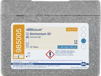 NANOCOLOR Ammonium 50 пробирочный тест диапазон измерения: 1-40 мг/л NH4-N 1-50 мг/л NH4+ достаточно