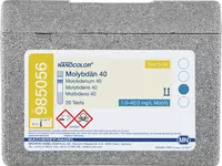 NANOCOLOR Molybdenum 40 диапазон измерений для пробирочных тестов: 1