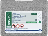 NANOCOLOR total Chromium 2 диапазон измерений для пробирочного теста: 0