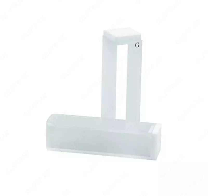 Стеклянные квадратные кюветы 10мм, комплект / 4 шт.