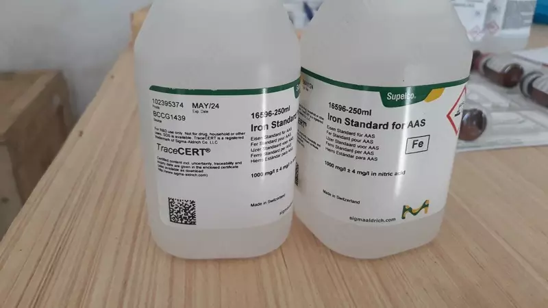 Железо стандарт для ААС TraceCERT®, 1000 мг/л Fe в азотной кислоте