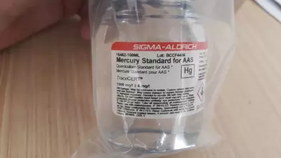 Стандарт ртути для ААС TraceCERT®, 1000 мг/л Hg в азотной кислоте