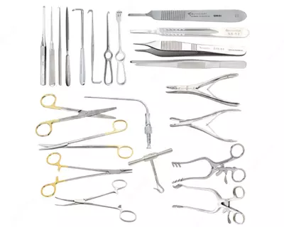 Umurtqa pog‘onasiga operatsiya qilish uchun jarrohlik instrumentlar to‘plami - 1 000 000 so'm / to`plamdan