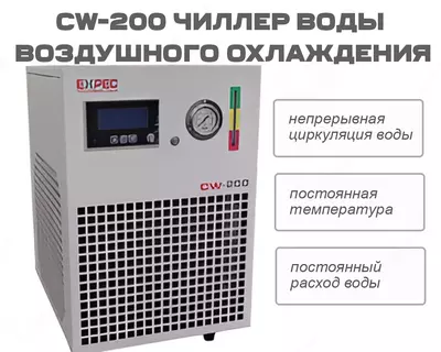 CW-200 Чиллер воды воздушного охлаждения