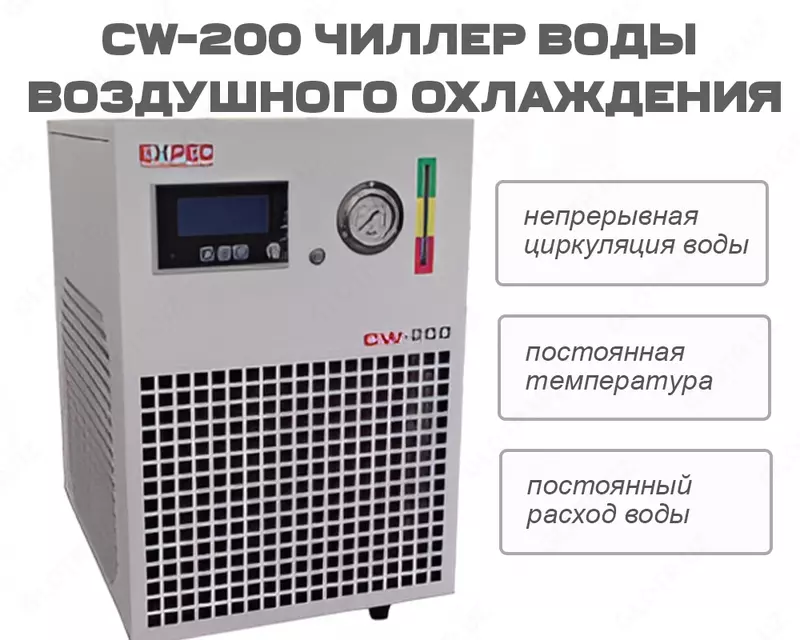 CW-200 Чиллер воды воздушного охлаждения