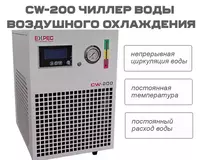 CW-200 Чиллер воды воздушного охлаждения