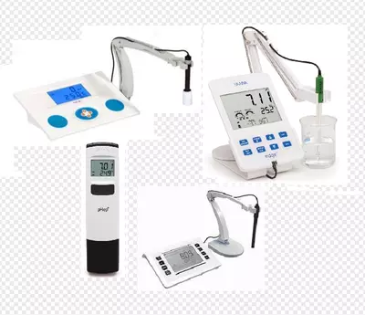 Цифровой pH-метр (разных видов)