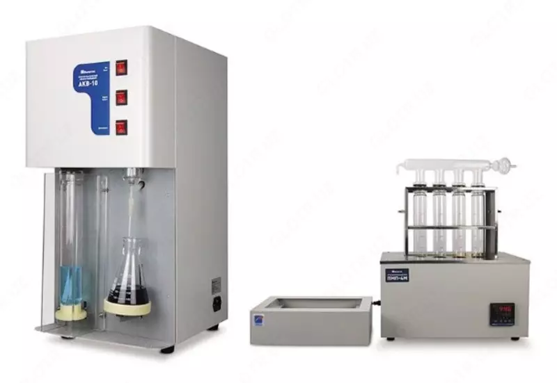 Автоматическая и полуавтоматическая система для определения азота и белка по методу Кьельдаля (ZDDN-II / KDN) с дигестом Келтран - от 10 000 000 сум