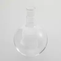 Колба стеклянная плоскодонная