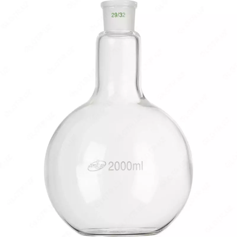 Круглодонная колба с узким горлом (разные объёмы)