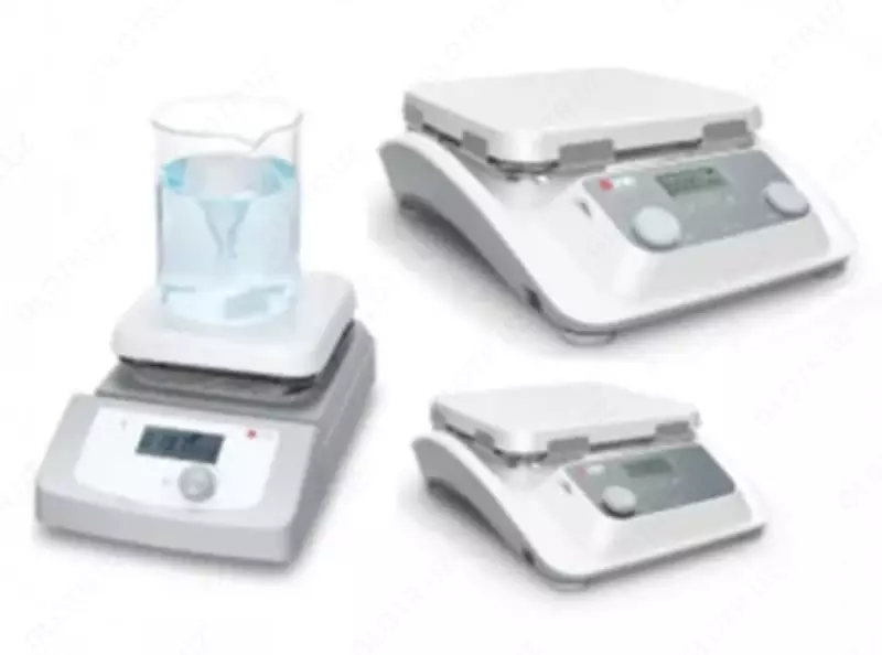 Цифровая магнитная мешалка с ЖК-дисплеем и плитой (разные модели)