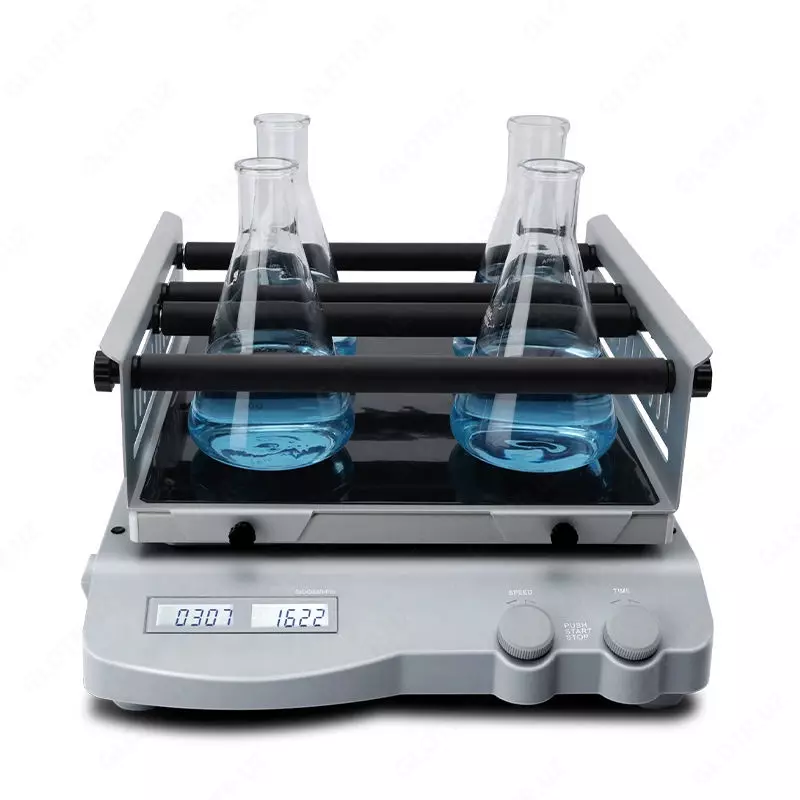 Цифровой шейкер орбитального перемешивания SK-O330-Pro с универсальной насадкой SK 330