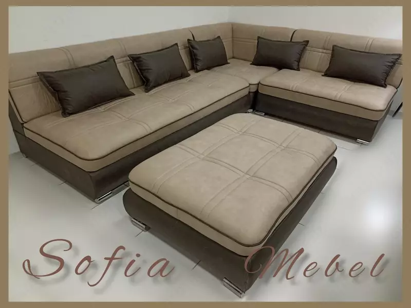 Puf bilan burchakli divan Modena - 8 500 000 so'm