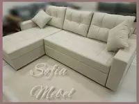 Chester katlanadigan burchak yumshoq ko'k velorda - 6 800 000 so'm