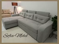 Chester katlanadigan burchak yumshoq ko'k velorda - 7 800 000 so'm