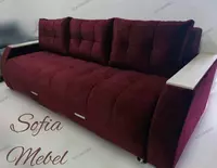 Велюровый раскладной Диван SOFIA - MEBEL "SKY"