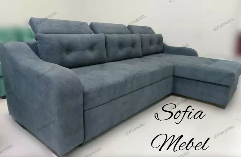 Дизайнерский раскладной уголок SOFIA - MEBEL Sofia (Серый)