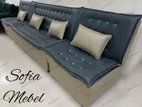 Тройной комплект мягкой мебели SOFIA - MEBEL Ласетти (Итальянский дизайн)