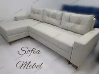 Dizayner katlama burchagi SOFIA - MEBEL Note PLUS (Oq)
