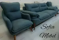 Yumshoq mebellar toplami SOFIA - MEBEL Art. - 004 (LUXE) YANGI