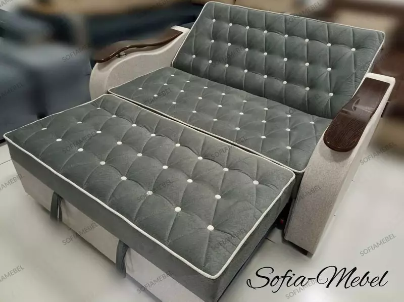 Zamonaviy yigma divan SOFIA - MEBEL Mini York qosh mexanizmli