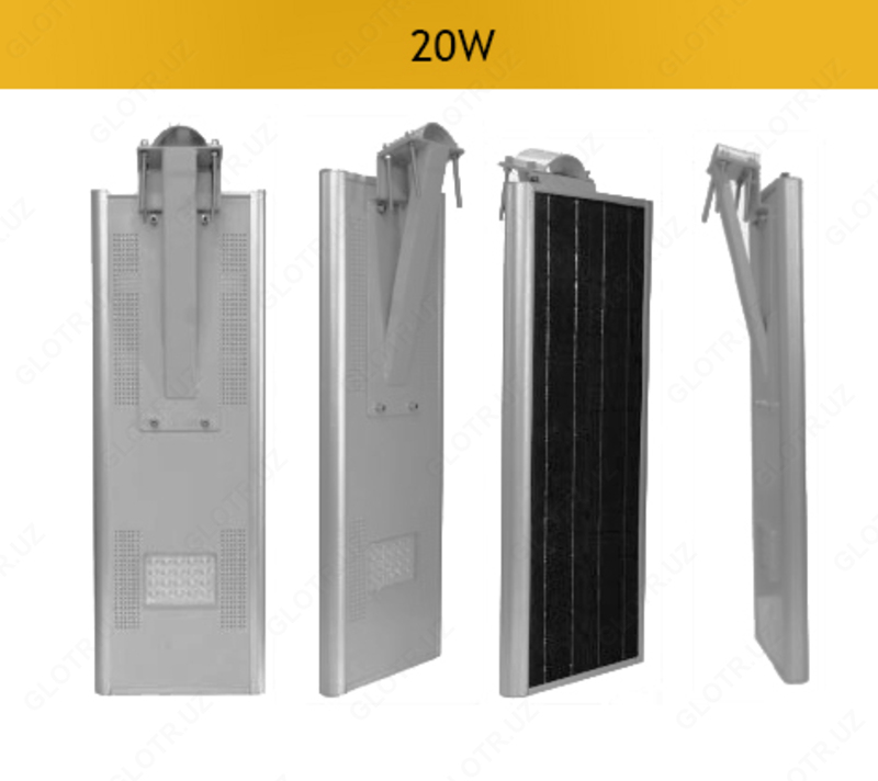 СОЛНЕЧНЫЙ УЛИЧНЫЙ ПРОЖЕКТОР 20W