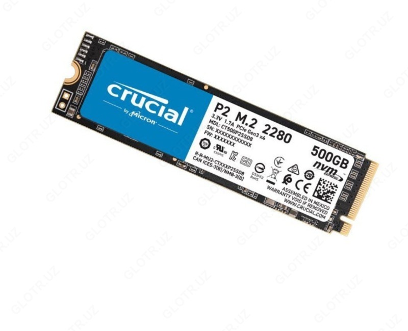 Qattiq disk SSD M2 Crucial 1000GB P2 NVMe