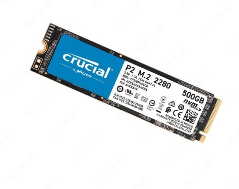Жесткий диск SSD M2 Crucial 1000GB P2 NVMe - 880 000 сум