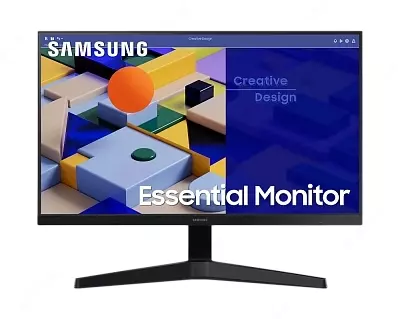 Samsung - 24" LS24C310EAIXZN LED Monitor, IPS, 75Hz, 5mc, FHD (1920x1080), HDMI, DVI, Black