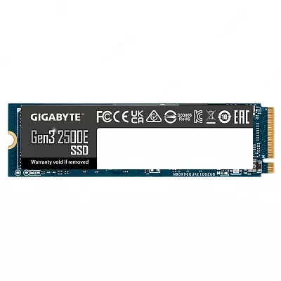 Накопитель SSD M2 Gigabyte 500GB NVMe Gen3 2500E G325E500G