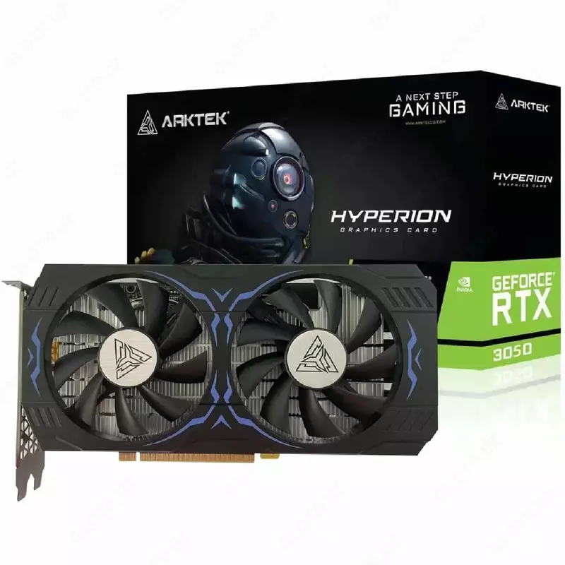 Видеокарта Palit 8GB GeForce RTX 3050 DUAL GDDR6