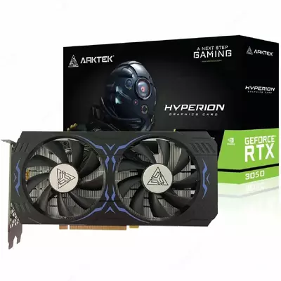 Видеокарта Palit 8GB GeForce RTX 3050 DUAL GDDR6