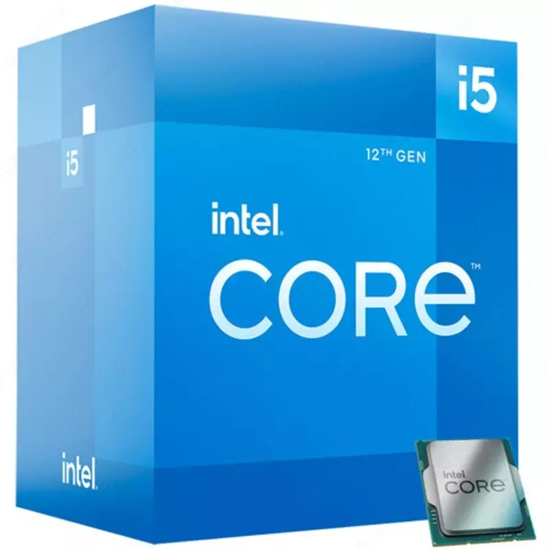 Intel-Core i5 protsessori - 12400  2.7 GHz  18MB  LGA1700  Alder Lake